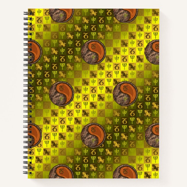 Capricorn & Wood Monkey Notebook (Front)
