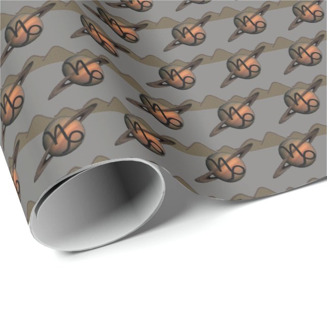 Capricorn Wrapping Paper (Roll Corner)