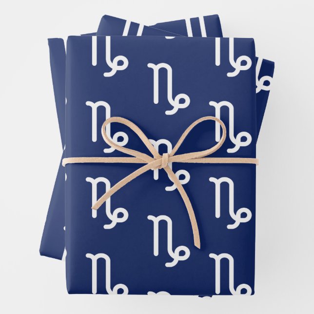 Capricorn Wrapping Paper Sheets (In situ)