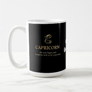Capricorn Year Begins & Ends With Us Customizable Coffee Mug