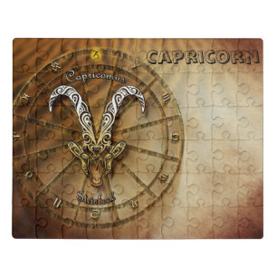 Capricorn Zodiac Astrology design Jigsaw Puzzle