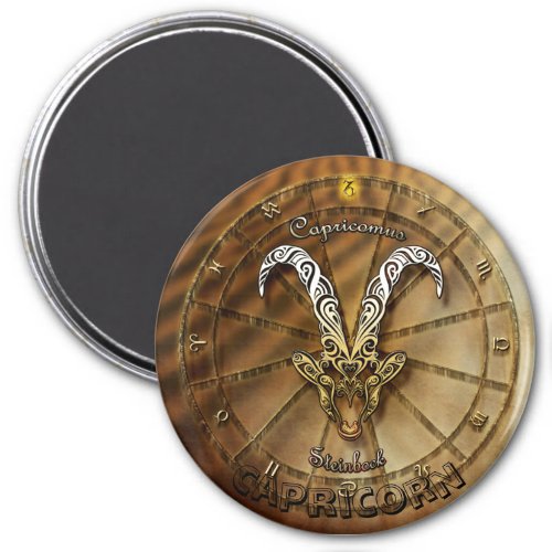 Capricorn Zodiac Astrology design Magnet