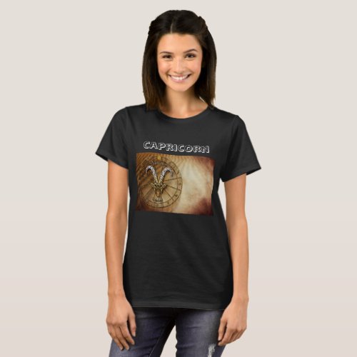 Capricorn Zodiac Astrology design T_Shirt