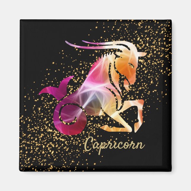 Capricorn - Zodiac Astrology Sign Magnet (Front)
