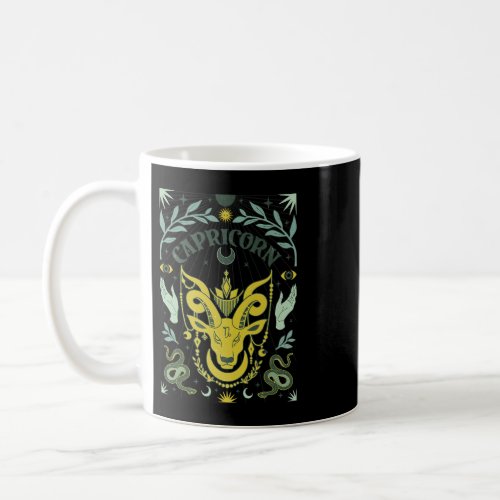 Capricorn Zodiac Birthday Gift Horoscope Zodiac As Coffee Mug
