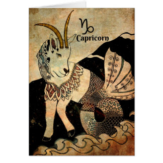 Capricorn Zodiac Cards