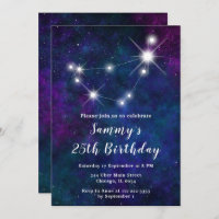 Capricorn Zodiac Constellation Birthday Party