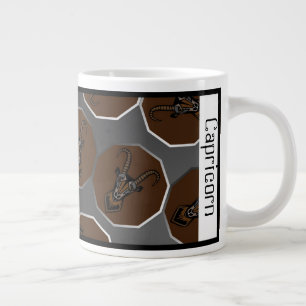 Capricorn Zodiac Customizable Large Mug