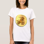 Capricorn Zodiac Ladies Fitted T-Shirt