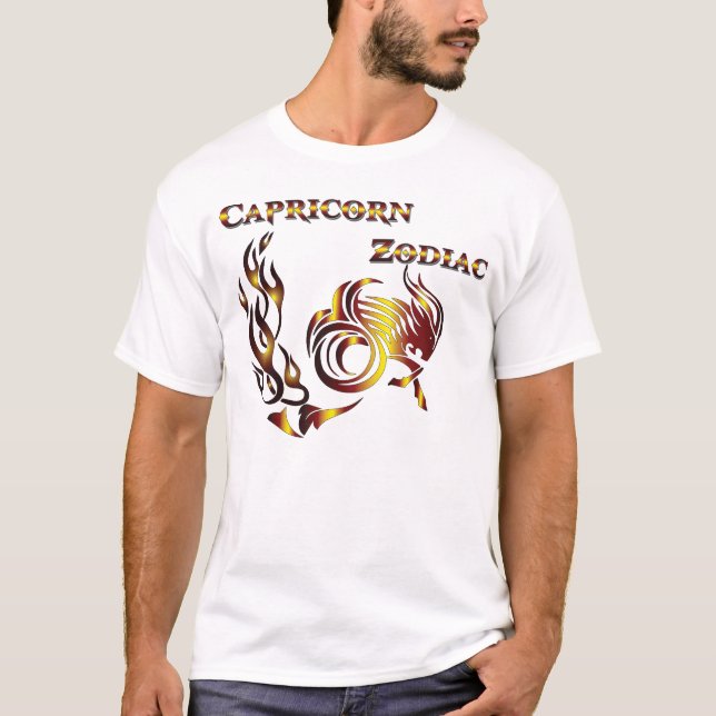 Capricorn Zodiac Men Shirt (Front)