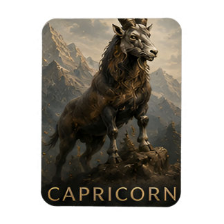 Capricorn Zodiac Sea Goat Celestial Astrology Symb Magnet
