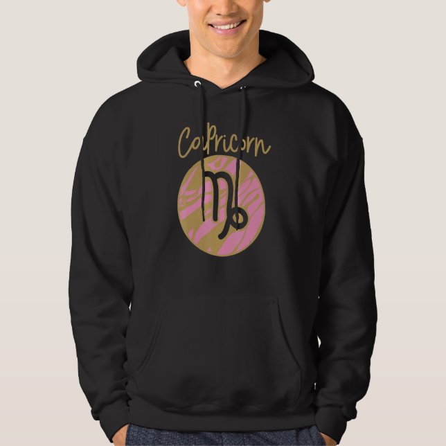 Capricorn Zodiac Sign_2 Hoodie (Front)