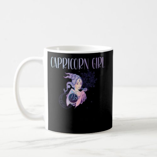 Capricorn Zodiac Sign Capricorn Horoscope Astrolog Coffee Mug