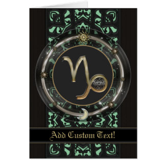 Capricorn Zodiac Sign Cards