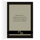 Capricorn Zodiac Sign Cards (Inside (Right))