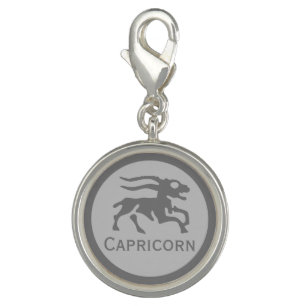 Capricorn Zodiac Sign Charm
