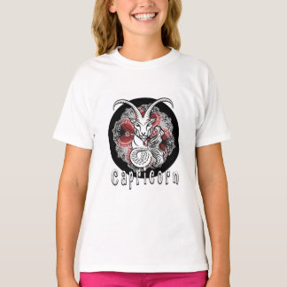 capricorn zodiac sign design by chennai Indipup T-Shirt