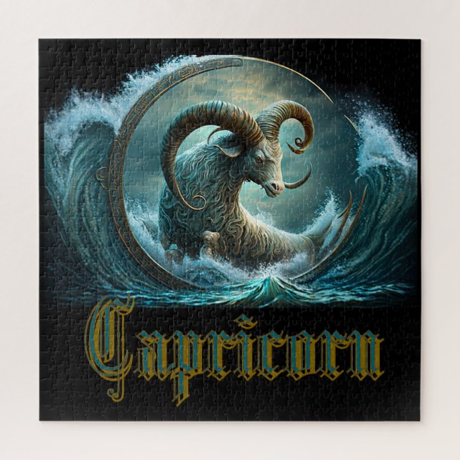 Capricorn Zodiac Sign Jigsaw Puzzle (Vertical)