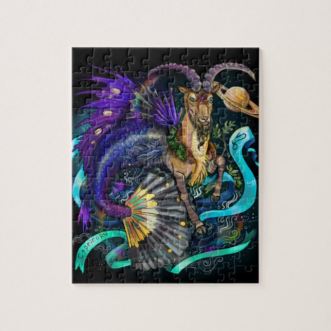 Capricorn Zodiac Sign Jigsaw Puzzle (Vertical)