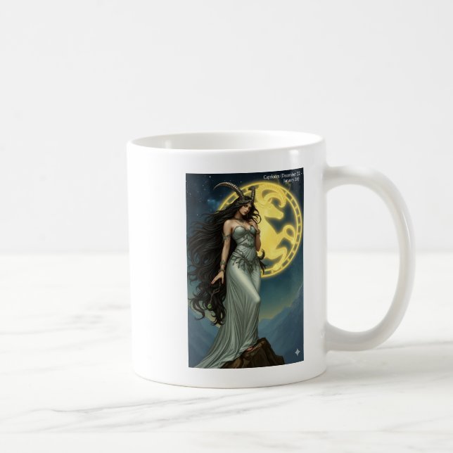 Capricorn Zodiac special Coffee Mug (Right)