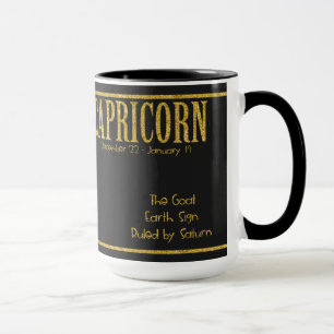 Capricorn Zodiac Star Sign Mug
