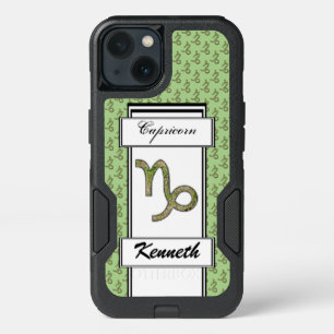Capricorn Zodiac Symbol Element by K Yoncich iPhone 13 Case