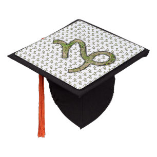 Capricorn Zodiac Symbol Element by Kenneth Yoncich Graduation Cap Topper