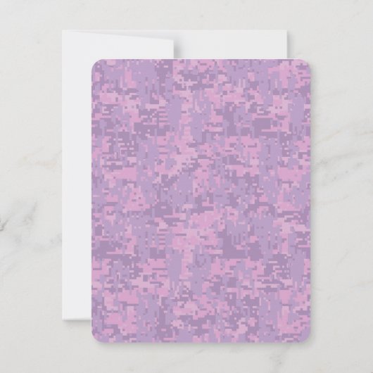 Capricorn Zodiac Symbol on Fuchsia Digital Camo (Back)