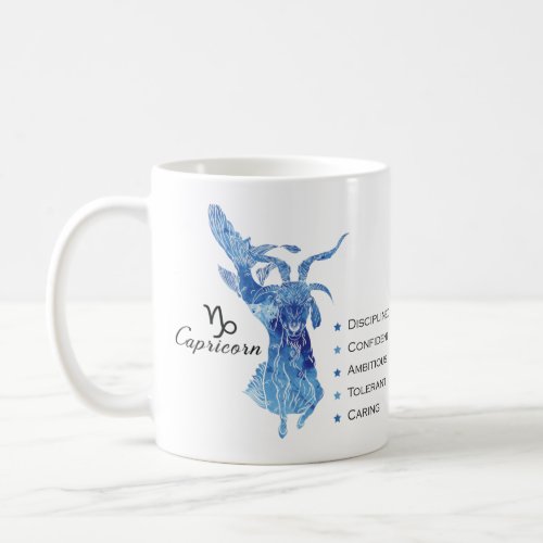 Capricorn Zodiac Traits Mug