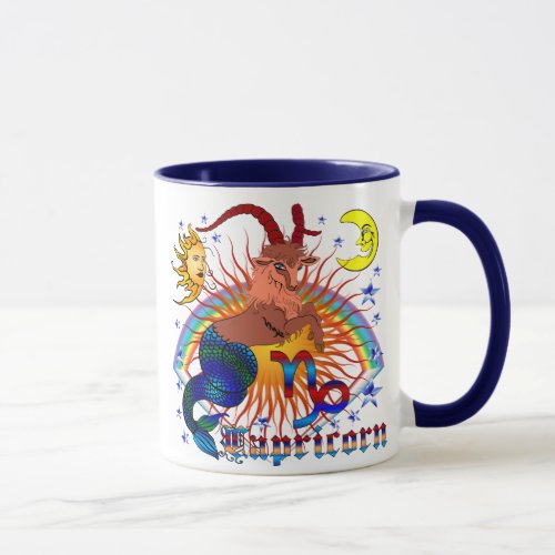 Capricorn_Zodiac_V_1 Mug