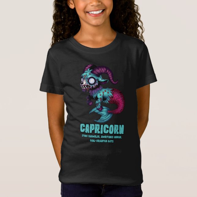Capricorn Zombie T-Shirt (Front)