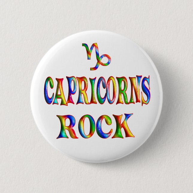 Capricorns Rock Button (Front)