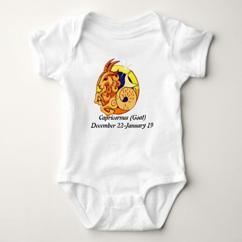 Capricornus Goat Baby Bodysuit