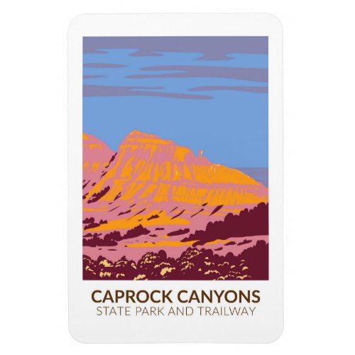 Caprock Canyons State Park and Trailway Texas  Magnet