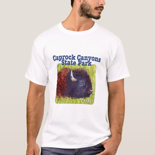 Caprock Canyons State Park and Trailway Texas T_Shirt