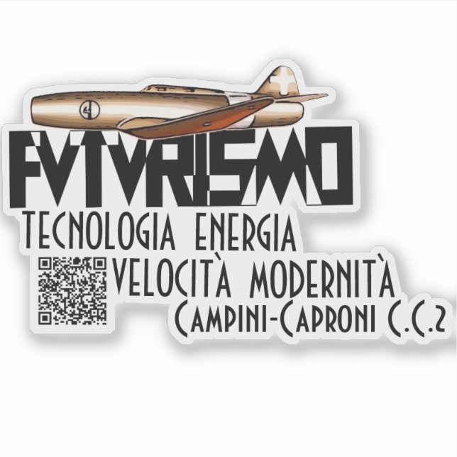 Caproni Campini N.1 Sticker (Front)