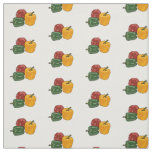 Capsicum cartoon illustration fabric