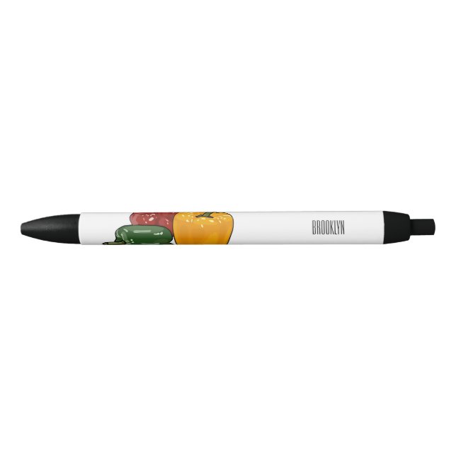 Capsicum cartoon illustration pen (Front)