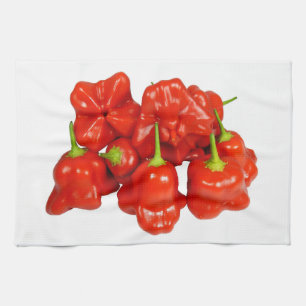 Capsicum Chinense Chilli Tea Towel