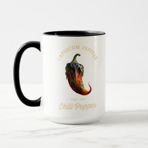 Capsicum Jupiter Very Hot Chili Pepper T_Shirt Mug