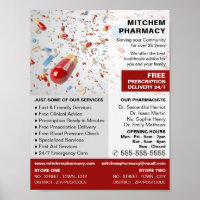 Capsule Design, Pharmacy, Pharmacists Advertising