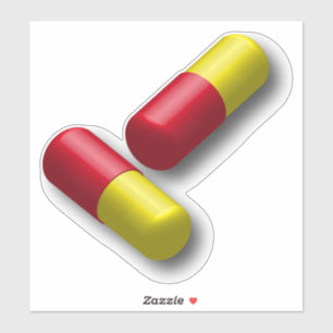capsule-pills-medicine sticker