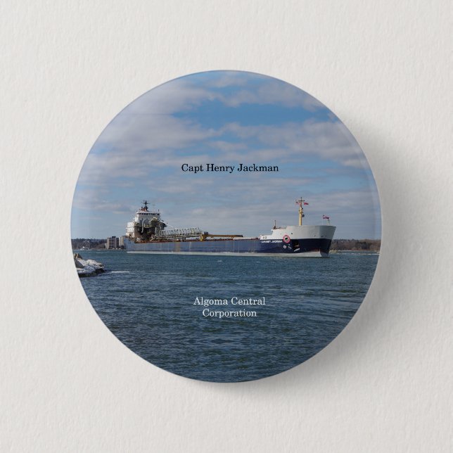 Capt Henry Jackman button (Front)