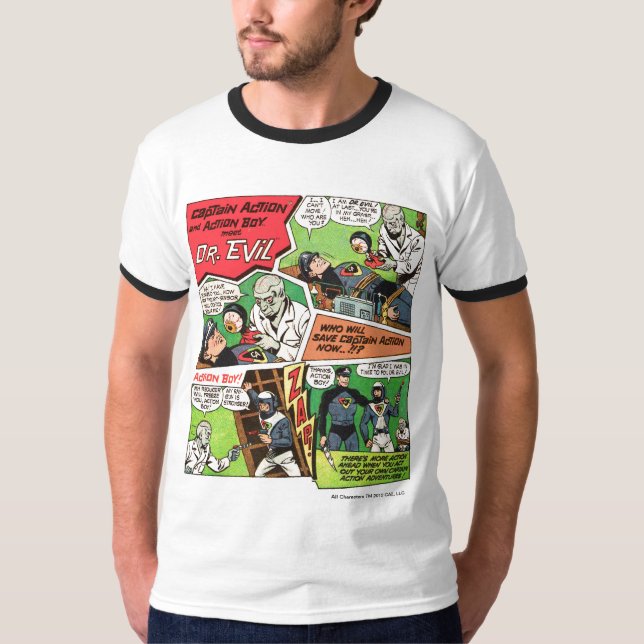 Captain Action Classic Ad Tee (Front)