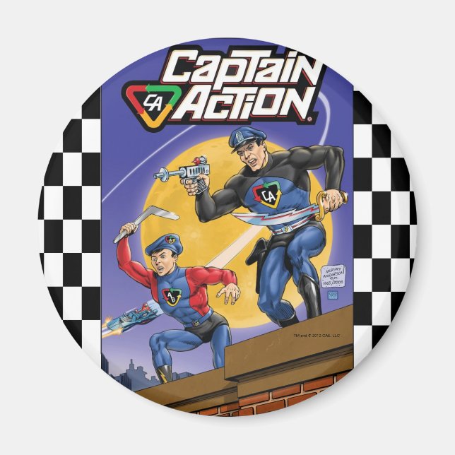 Captain Action- Murphy Anderson Magnet (Front)