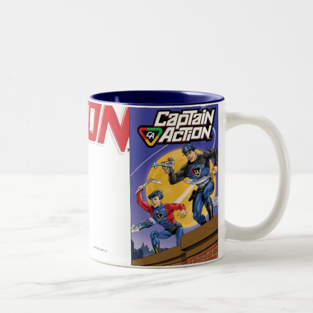 Captain Action Retro Coffee Mug (Right)