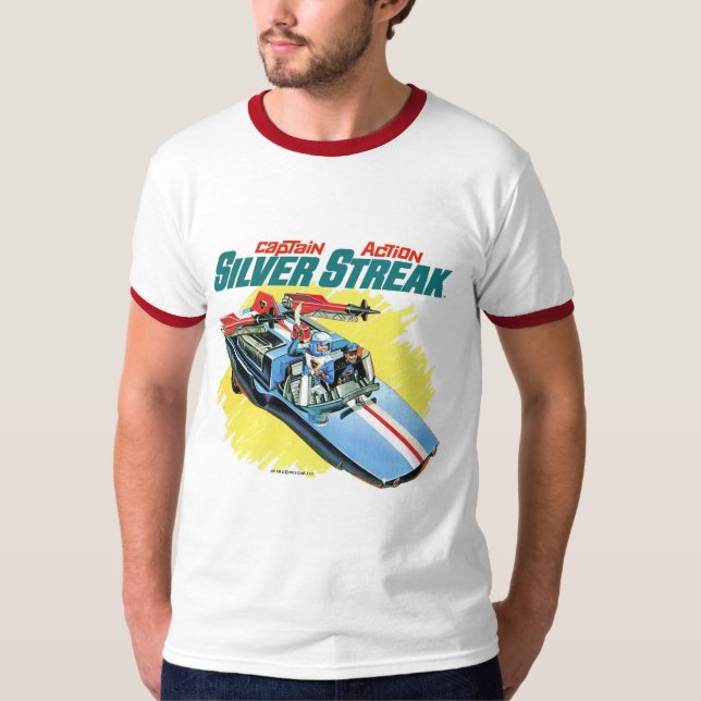 Captain Action Silver Streak Classic Tee  (1) (Front)
