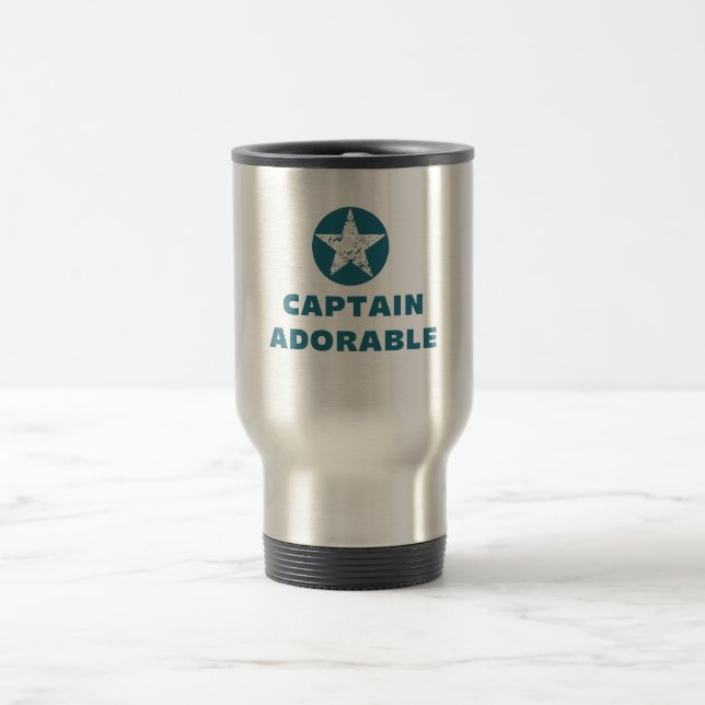 Captain Adorable Travel Mug (Center)