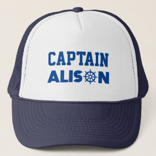 Captain Alison Trucker Hat