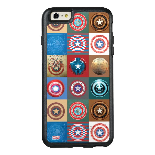 captain america 75th anniversary shield